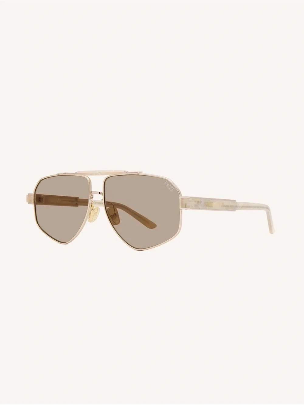 DEZI 6FT Gold-Frame Sunglasses